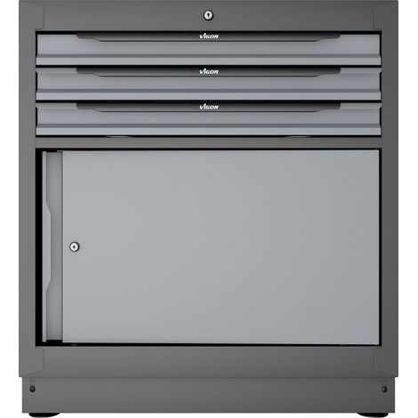 VIGOR Schubladen-Unterschrank, 3 Schubladen, 861 mm (1/5)