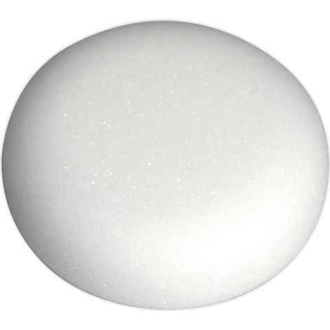 Sealey Buffing & Polishing Foam Head Hook-and-Loop �80 x 25mm White/Dense PTCCHV79W (1/2)