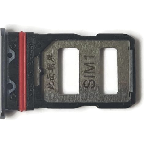 SIM-Kartenfach für Xiaomi Poco F2 Pro, schwarz (1/3)