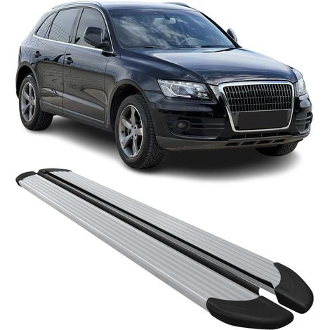 OMAC Trittbretter für Audi Q5 I 2008-2017 Aluminium Silber