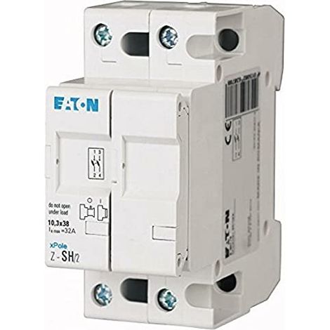 PORTE FUSIBLE SECTIONNEL INDUSTRIEL P10,3X38 2 PÔLES 263878 EATON
