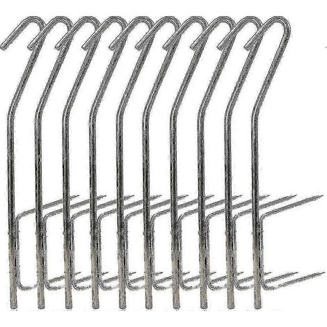 Lot de 10 hameçons pour encens et fumoirs à barbecue (1/5)