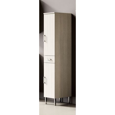 Colonna Bagno Venice H 180 cm Dh Larice Bianco