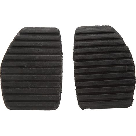 Paire de plaquettes de pédale de frein et d'embrayage, couvercles de remplacement en caoutchouc 450417 compatible avec Peugeot 807 307 1007 406 508 (1/5)