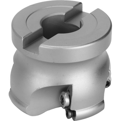 Fraise à surfacer pour tour CNC EMR 5R63-22, tête de coupe 22mm, outil de fraisage facial robuste, compatible tournage industriel, acier carbure haute performance. (1/5)