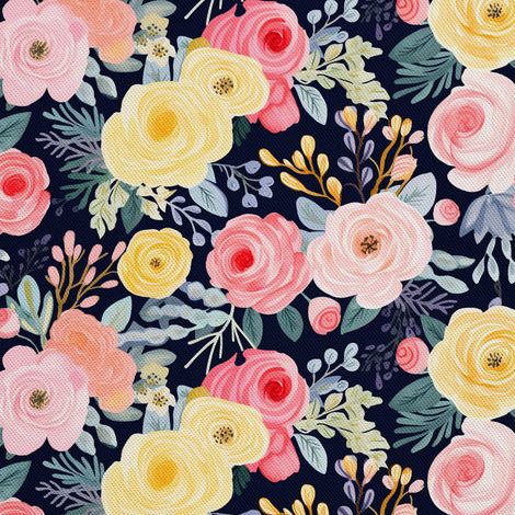 Tela decorativa para exteriores Oxford - Flores - DX2548 (1/5)