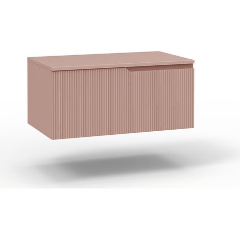 Base con top 1 cestone ZIP rosa cipria (1/3)