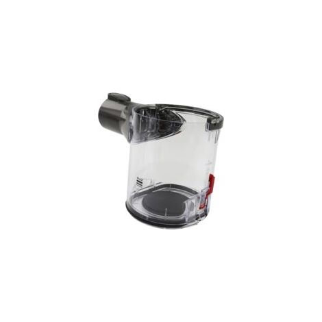 Staubbehälter für Dyson V6, DC58, DC61, DC59, DC62 mit Auffangbehälter, geeignet für B-Port-Schnittstelle