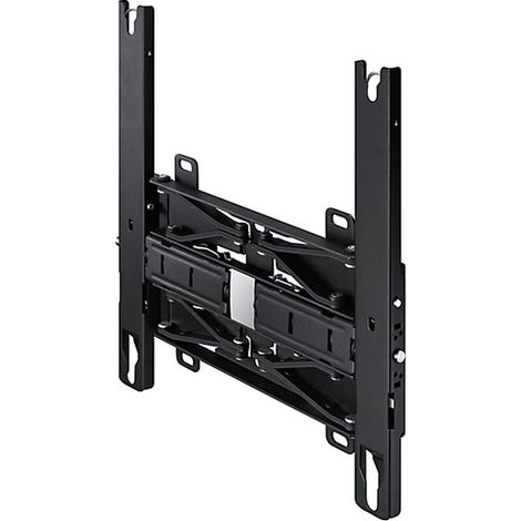 Support mural pour téléviseur jusqu'à 75 pouces (190,5 cm) - Noir - Fixation TV (1/4)