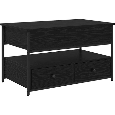 Maison Exclusive - Mesa de Café Roble Negro 85 x 50 x 50 cm Mader