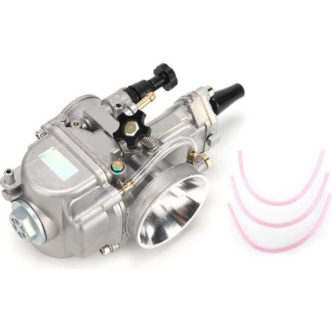 28-mm-Aluminiumvergaser für Honda 2-Takt-/4-Takt-Motoren – Neu, Silber