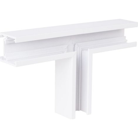 Connecteur T plat blanc rail MT0028/29 48V Maxlight