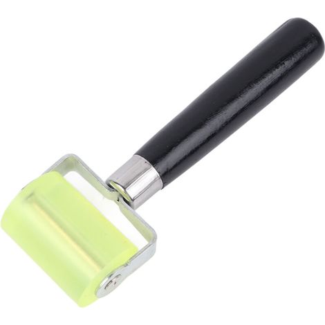 Rouleau à joint en silicone 2 pouces pour lissage mural et artisanat cuir - Maniable, durable et portable (1/5)