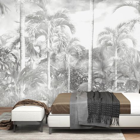 Papier peint panoramique - Forêt tropicale - 130 cm x 87 cm (1/4)