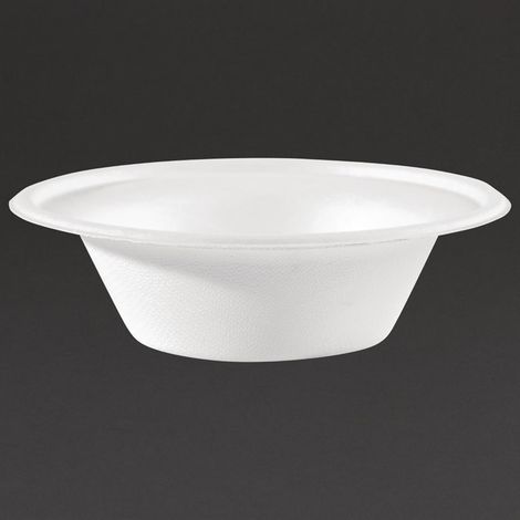 Bol en Bagasse Compostable 300 ml - Lot de 50 - Fiesta Green (1/5)