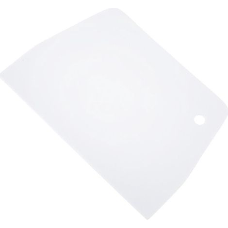 Raclette à pâte plastique pour gâteaux, spatule lisse pour crème, outil de pâtisserie multifonction (1/4)