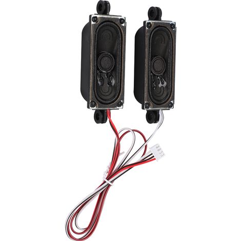 Lot de 2 haut-parleurs 4 ohms 5 W pour boîtier TV, amplificateur de son pour lecteur publicitaire de téléviseurs LCD (1/5)