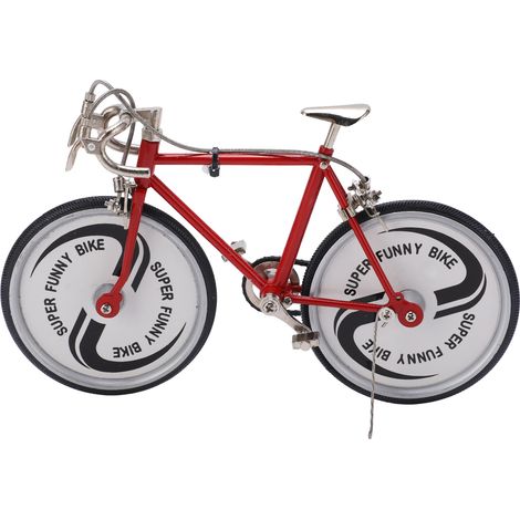 Ornement de Vélo Rétro en Alliage, Détails Riches, Forme Réelle pour Décoration de VTT et Bicyclette (1/5)