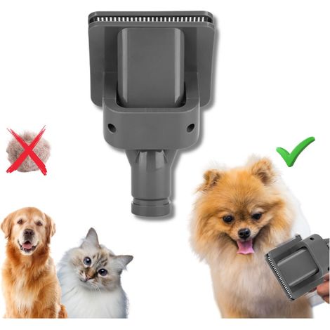 Cepillo para Perros compatible con Dyson - Accesorios para Aspiradora Dyson V11 V10 V8 V7 - Cepillo De Pelo De Animales para Aspir (1/2)