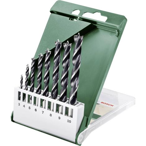 BOSCH - ASSORTIMENTO 8 PUNTE ELICOIDALIPER LEGNO 3-10MM