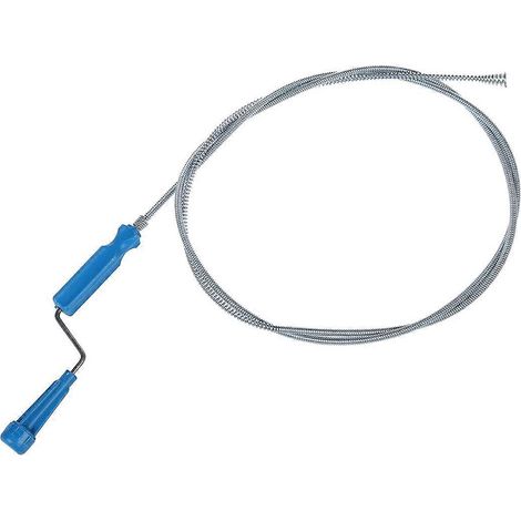 Déboucheur manuel en acier inoxydable pour toilettes, 1,9 m (1/5)