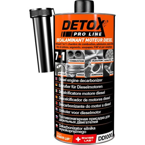 WARM UP DETOX DIESEL DECALAMINANT MOTEUR DIESEL 1L - 7 EN 1