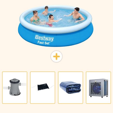 Bestway Bestway Fast Set Ronde - 366x76 cm - 5-pièces  S216 (1/5)