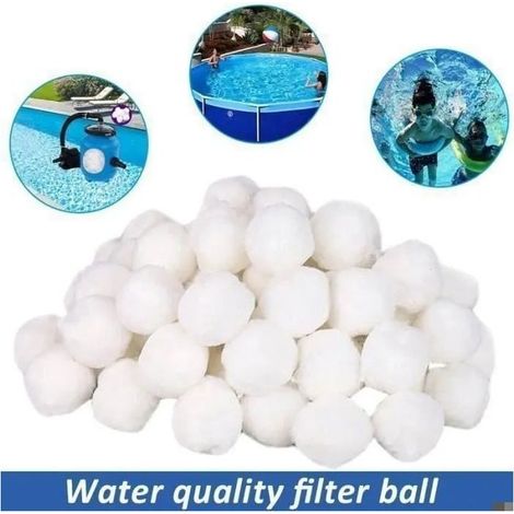 Balles à filtre pour pompe filtre à sable 1400g - piscine filtration (1/5)