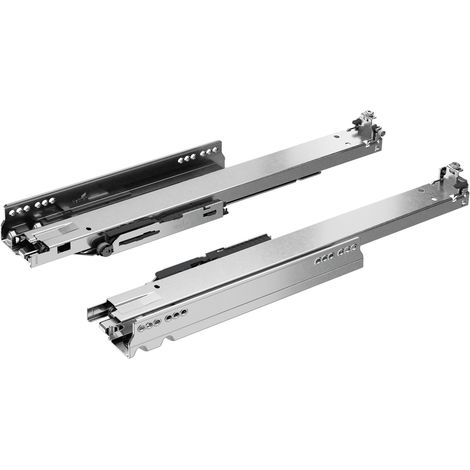 Hettich Actro 5D L Push TO Open Vollauszug Aufschiebe Garnitur NL350