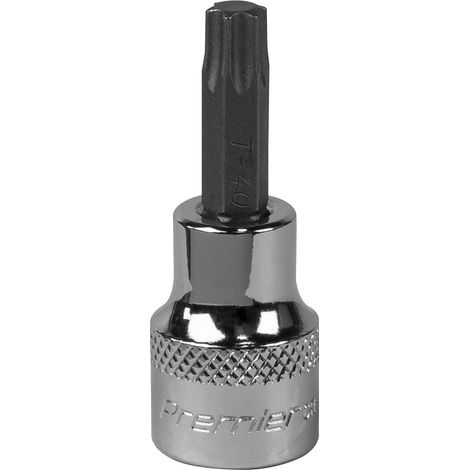 Sealey SBT013 Premier TRX-Star Socket Bit 3/8"Sq Drive T40