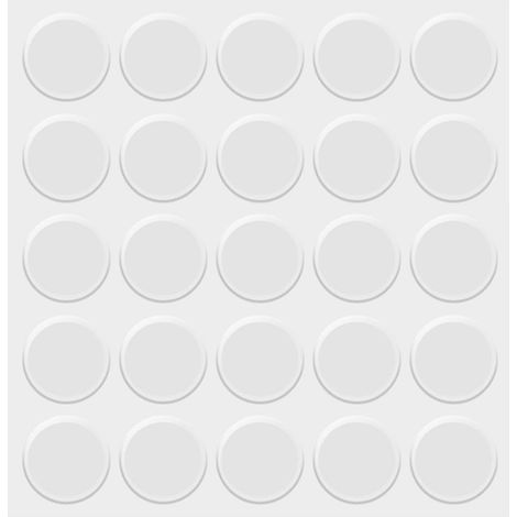 25 Pièces Patins Silicone Transparent, Tampons de Meubles en Silicone Amortisseur Porte Placard Amortissement du Bruit Points de Protection pour Dessus en Verre Tiroirs Armoires Portes (1/5)