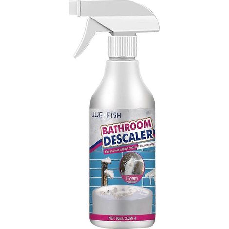 Spray nettoyant pour salle de bain, douche, vitres, baignoire, WC, détartrant, mousse nettoyante (1 pièce) (1/5)