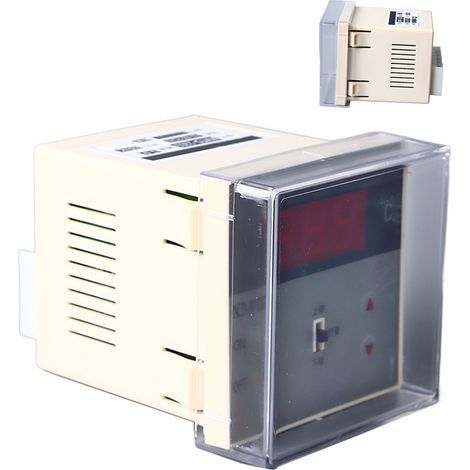 Digitaler Temperaturregler, präzise Steuerung, Alarm bei oberen und unteren Grenzwerten, 220-V-Wechselstrom-Smart-Thermostat (1/5)