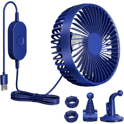 Ventilateur USB Pour Voiture Soufflerie Silencieuse Et Puissante (1/5)