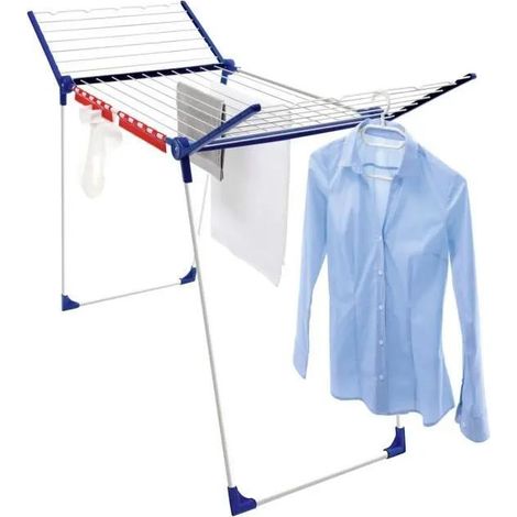 Leifheit Pegasus 200 tendedero blanco y azul