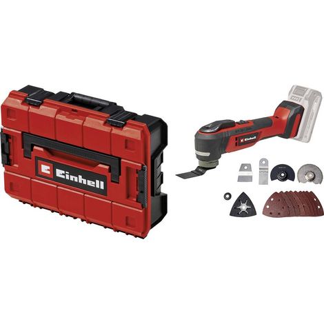 Einhell 4465190+4540011 Outil multifonction sans fil brushless, sans batterie, sans chargeur, + accessoires, + mallette (1/4)