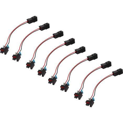 Connecteur injecteur Delphi 8 pièces, faisceau électrique pour moteurs LQ4 LQ9 4.8 5.3 6.0, fiche de câblage adaptateur, kit réparation rampe d'injection (1/5)
