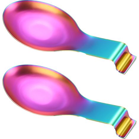 Spoon Rest - Stainless Steel - For Kitchen Counter Stove Top - Dishwasher Safe - 1 Piece (1/5)