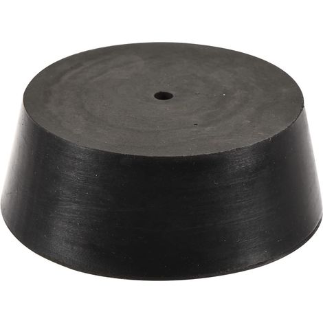 Caoutchouc Conique Bouchon 75mm à 90mm avec Trou Noir pour Bouchons, Liège, Bouchon d'égout, Bouchon tuyau d'eau, Bouchons pour instruments expérimentaux (1/5)