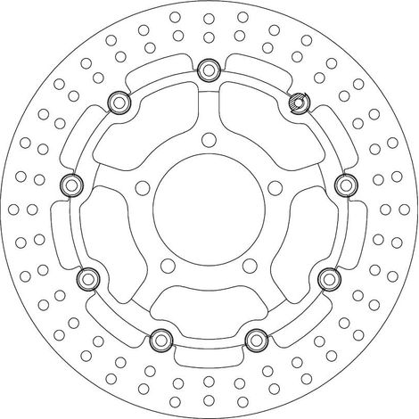 Disque de Frein Flottant KAWASAKI - Homologué TÜV