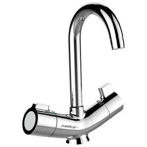 Mitigeur thermostatique pour lavabo Mastermix sur plage sans vidage