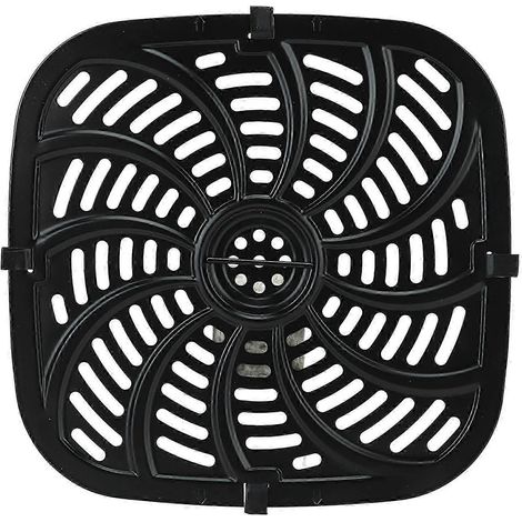 Plateau de rechange pour friteuse, accessoire pour friteuse, plaque de cuisson antiadhésive avec butée en caoutchouc pour poêle à griller de 8 pintes
