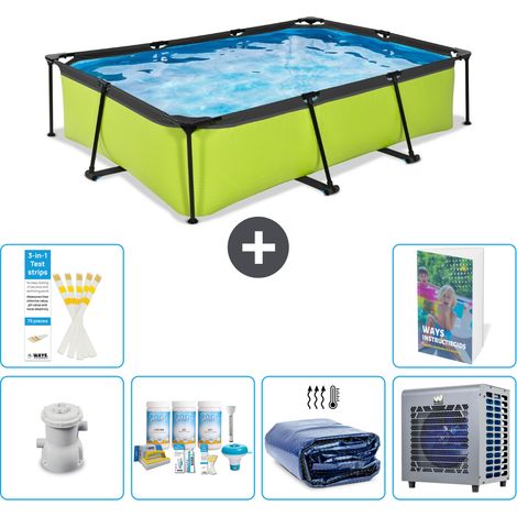 Exit-toys Piscina Exit Rectangular - 300x200x65 cm - 7-piezas  S302 (1/5)