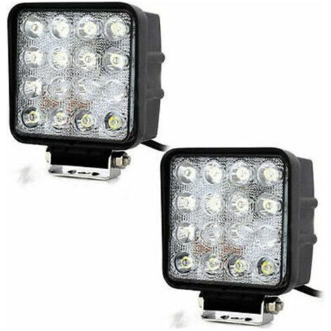 Couple Profondeur Phares Additionnels Suv Suv 16 Led 6000k Ip68 (1/2)