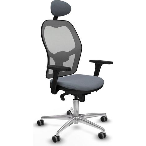 Piqueras y Crespo Bürostuhl Ergonomisch Grau (1/3)