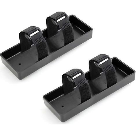 2 Boîtiers Batterie RC en Plastique, Support de Fixation pour Boîte à Piles, Lot de 2 (1/5)