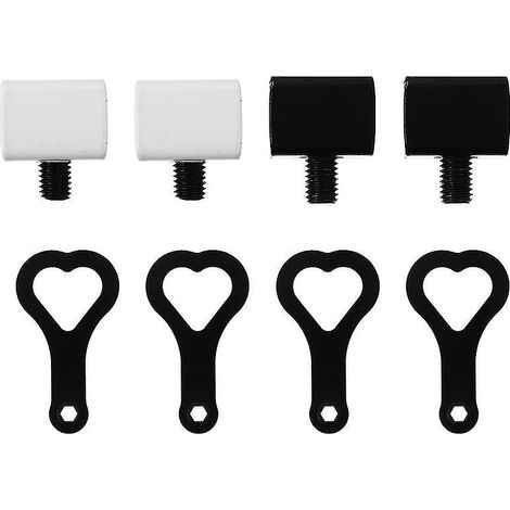 4 cadenas domestiques en acier inoxydable (1/3)