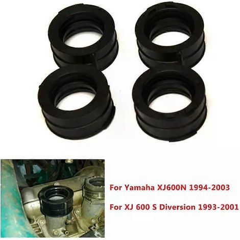 Vergaser-Reparatursatz für Yamaha XJ 600 S Diversion 1993-2001 und XJ600N 1994-2003: Ansaugrohradapter, Ansaugkrümmer. (1/5)