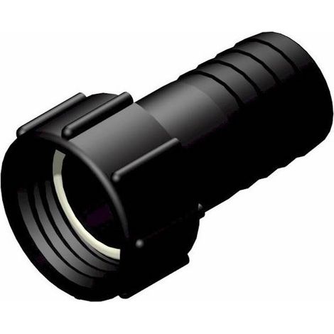 Raccord femelle S60x6 pour cuve 1000L – Cannelé mâle Ø 50mm – Polypropylène renforcé – Pression max 8 bar – CPP (1/2)