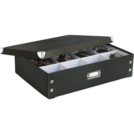 ZELLER Krawatten- und Gürtelbox, Pappe